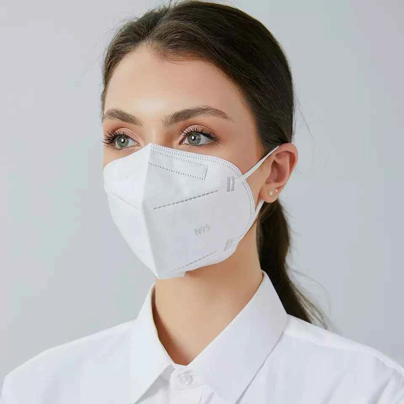 Disposable 5-Ply 95%-99% High Filtration Earloop/Headloop Nonwoven FFP2 KN95 N95 Medical Surgical Protective Face/Facial Mask