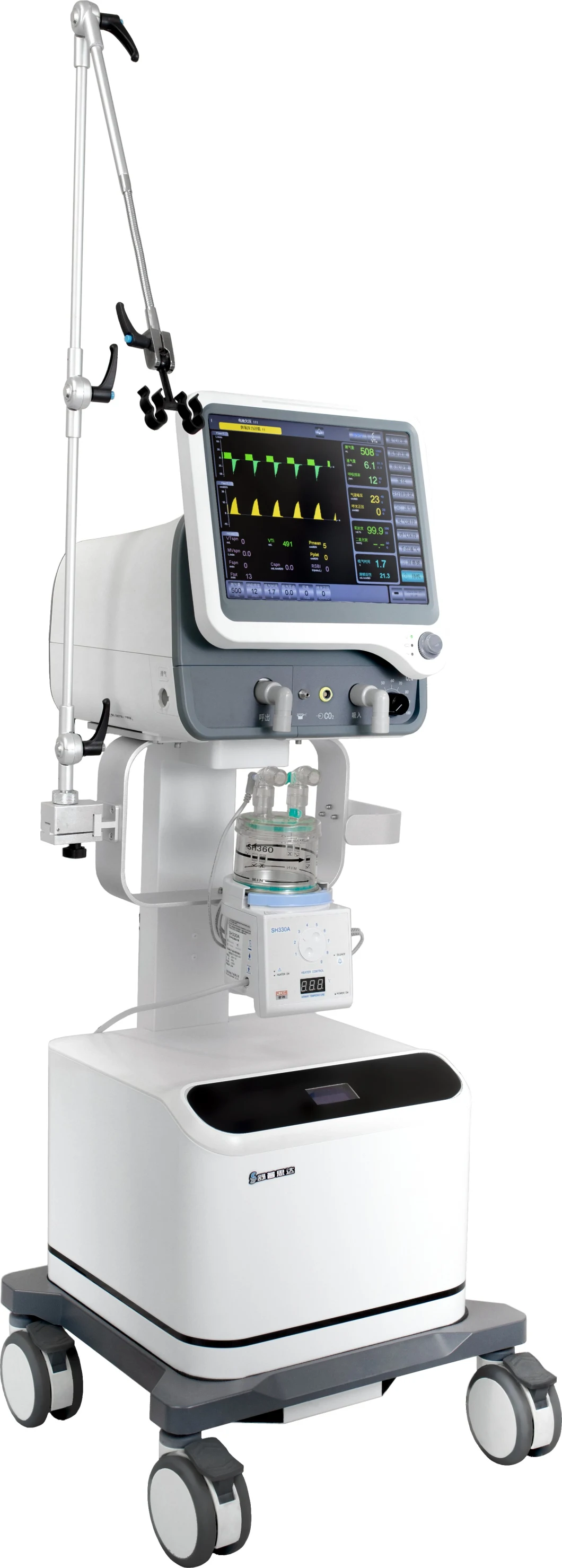 Hospital Ventilator Hot-Selling Easy-Operation and Competiitve-Price Breathing Machine