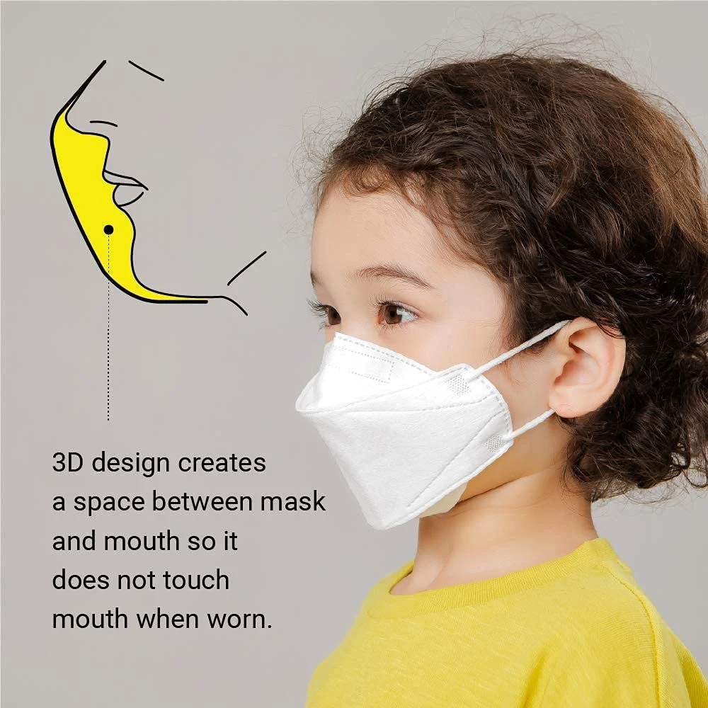 Cartoon 3D Cloth Disposable Kn95mask KN95 Mask Children Face Shield Kids Adjustable Kf94 Mask Kids