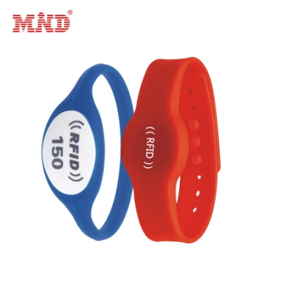 Conception de logo personnalisé Articles promotionnels bon marché Chine Bracelets en silicone RFID personnalisés