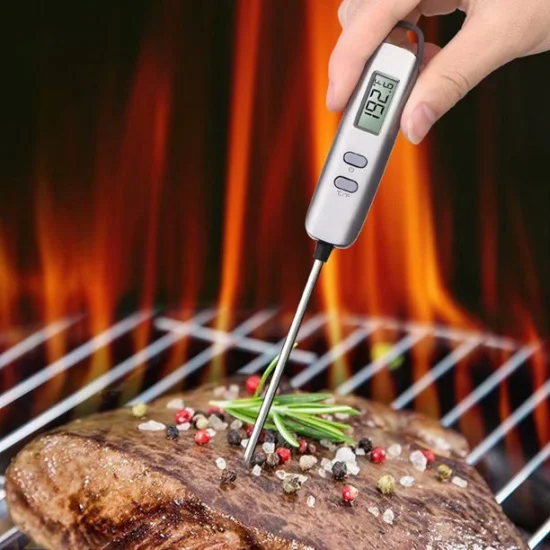 Amazon Top Seller Thermomètre à viande pour barbecue à lecture instantanée avec sonde super longue